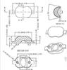 Cree 3535 LED Peanut Lens PMMA, 60x135° for Street & Tunnel Lights