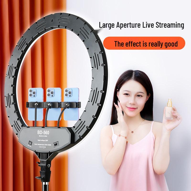 Desktop Fill Light for Streamers and Beauty Photography - Ideal for Indoor Selfies and Live Broadcasts