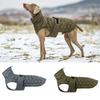 High-neck Design Dog Winter Coat Fleece Lining Dog Turtleneck Dog Vest Jacket  Winter