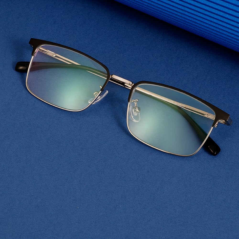Stilvolle Lesebrille mit Blaulichtfilterung, Tragbare Lesebrille [KLESIA] Herrenbrille, Brille, (1.00)