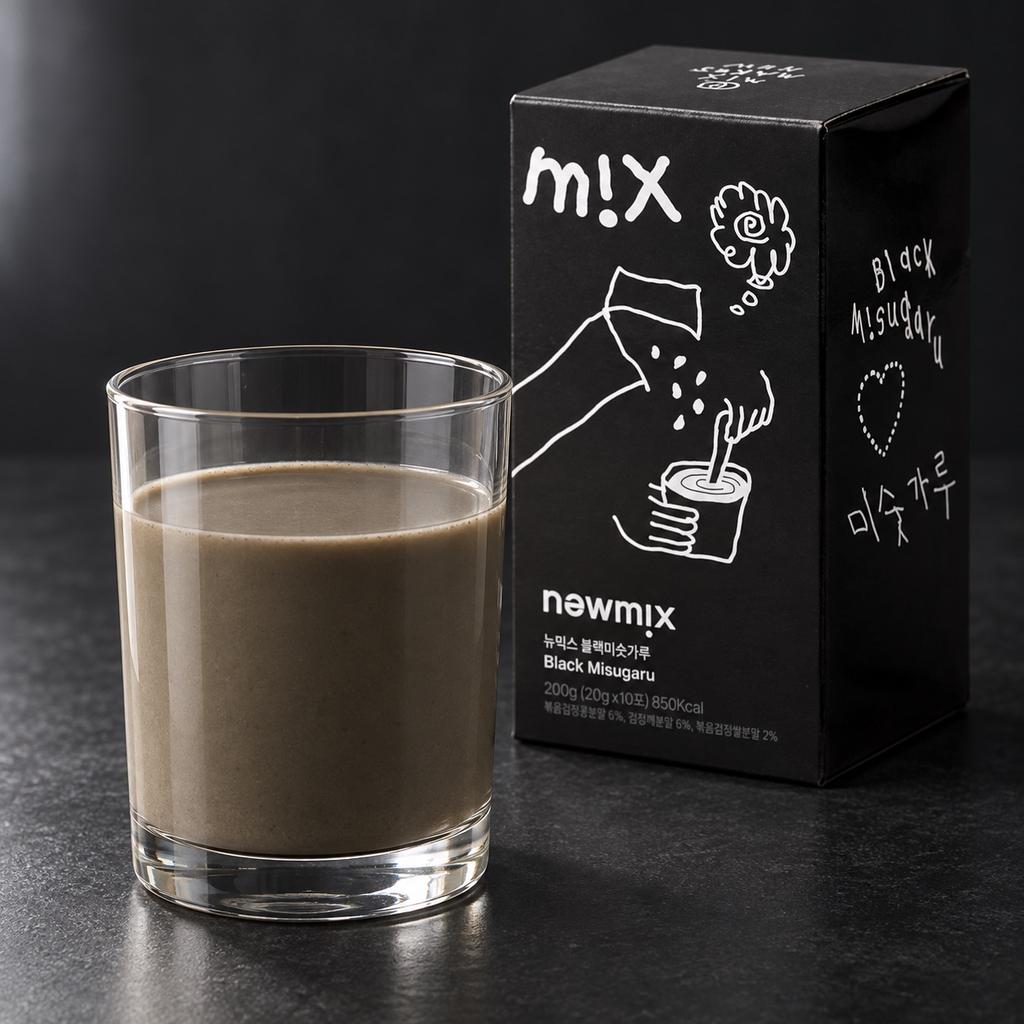 Newmix Black Grain Drink 10 Sticks 200g