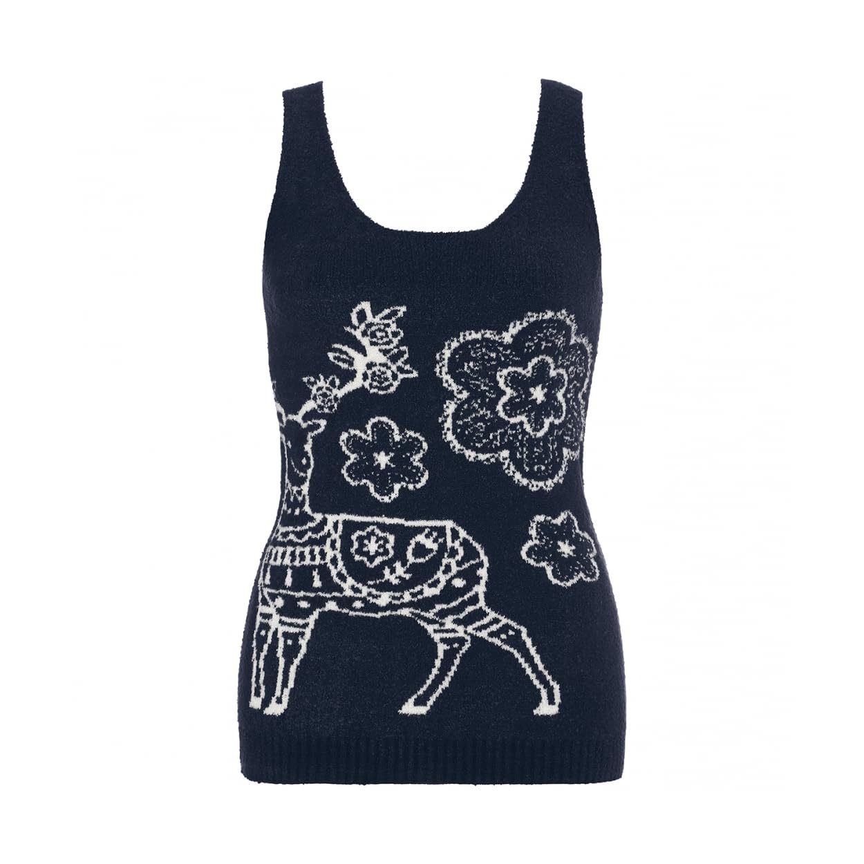 

Топ Triumph Sloggi Item M008 Цветочный MLL Размер Расслабляющий (Синий/Принт с оленями)