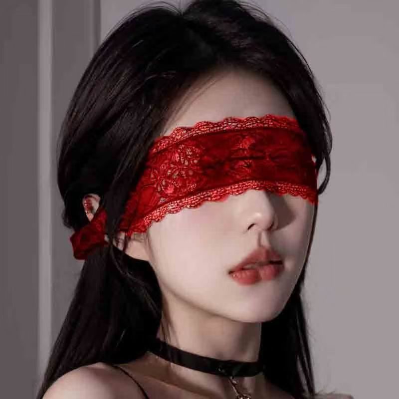 Flirtatious blindfold,hairband,ribbon,silk blindfold,silky erotic hairband and hair accessory,sexy and sensual,high-end lace blindfold,erotic toys,SM