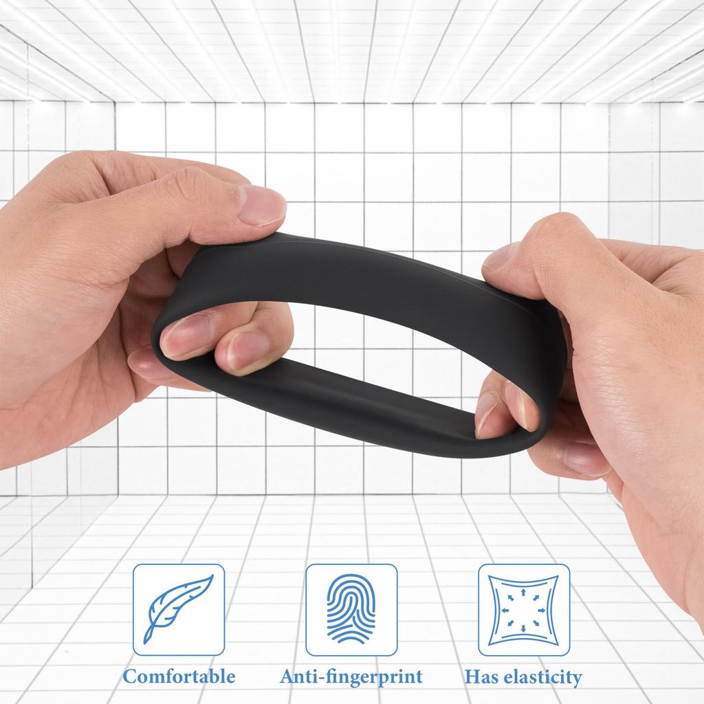 Geekria Ear Pads Compatible Pads Compatible with Sony PlayStations Pulse Elite Headphones Pads Cups Silicone Ear/Ear (Black)