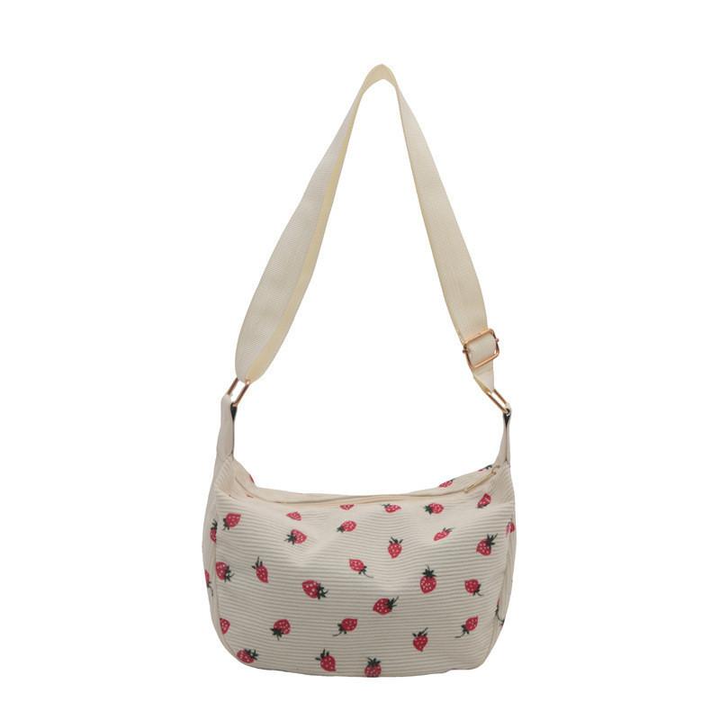 Chic And Unique Dumpling Handbag For Everyday Use Vintage Aesthetic With Soft Fabric