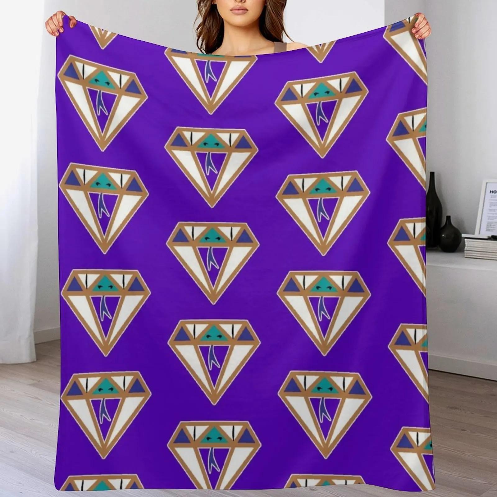 

Diamond Head Throwback Colors Throw Blanket Outdoor Soft Blanket for Picnic Beach Camping 102x76cm(40x30in)