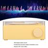 X11 Portable Retro Record Player with Built-in Receiver, 360-Degree Stereo HiFi Sound, 3 Playback Modes, and Mobile Phone Connectivity (Yellow)