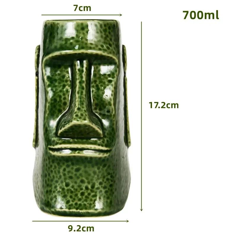 60 Types Ceramic Hawaii Tiki Mugs Creative Cocktail Glasses Beer Glass Martini Glasses Wine Glass Funny Cup Gift for Men