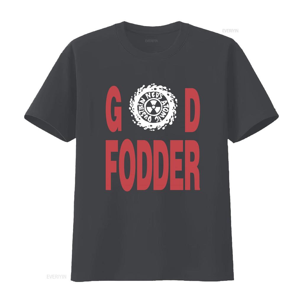 1991 Vintage NED S ATOMIC Dustbin God Fodder Tour Concert Promo Album Rare 90s T Shirt vintage Washed fashion Stylish