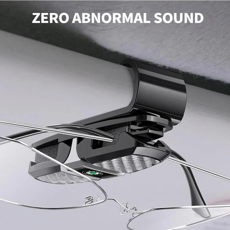 EMIW1 Multi Function In Car Creative Glasses Clip For Skoda Octavia A5 Superb Old Febia Roomster 2013 2005-2008 Rapid Roomster Kodiaq