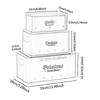 3 Pack Potato Onion Storage Canisters for Kitchen Use