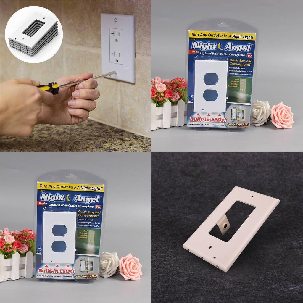 Plastic Material Night Light With Motion Sensor And Plugin Power For Living Room
