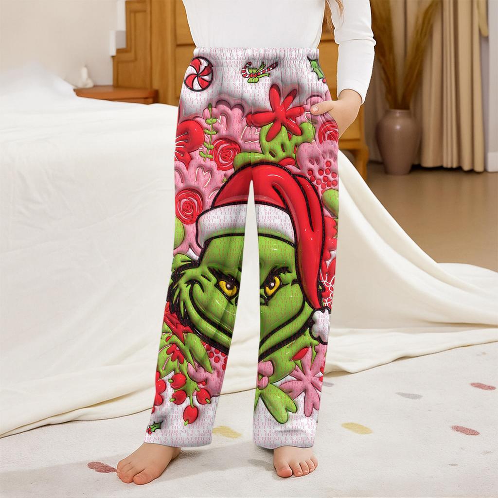 Fashionable Children's Versatile Pocket Sports Casual Pants