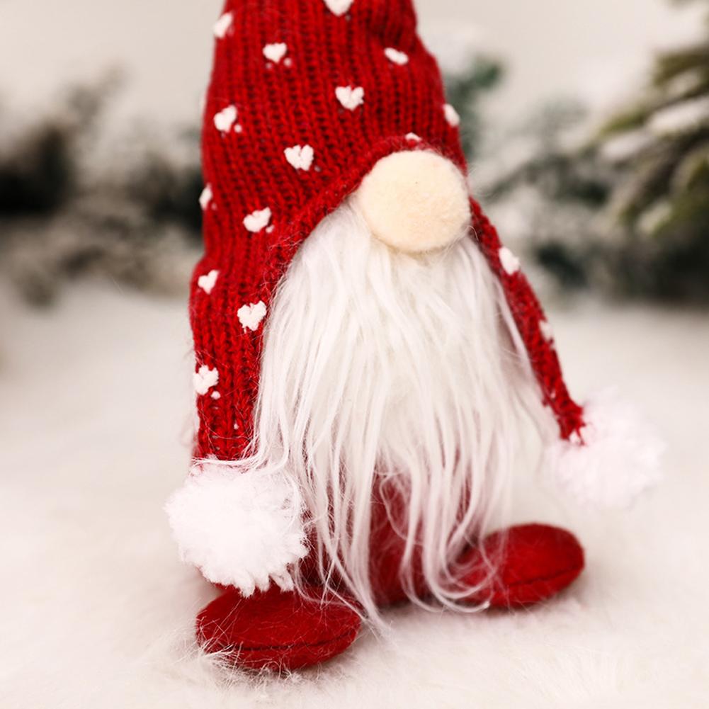 Christmas Faceless Beard Doll, 1pc Christmas Ornament, Christmas House Decoration, Hanging Dolls, Christmas New Year Decoration