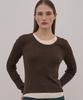 ELLIOTI Layered Knit Ts_3Color