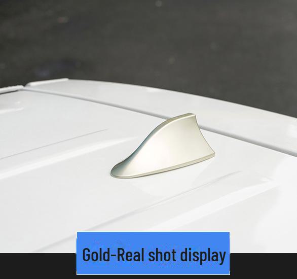 Shark Fin Antenna Car Roof Decoration Signal Radio Arc Color Fininantenna.