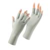 Sunscreen Nail Gloves Women's UV Protection Summer Thin Leaky Finger Breathable Outdoor Driving Ice Silk Half Finger Gloves