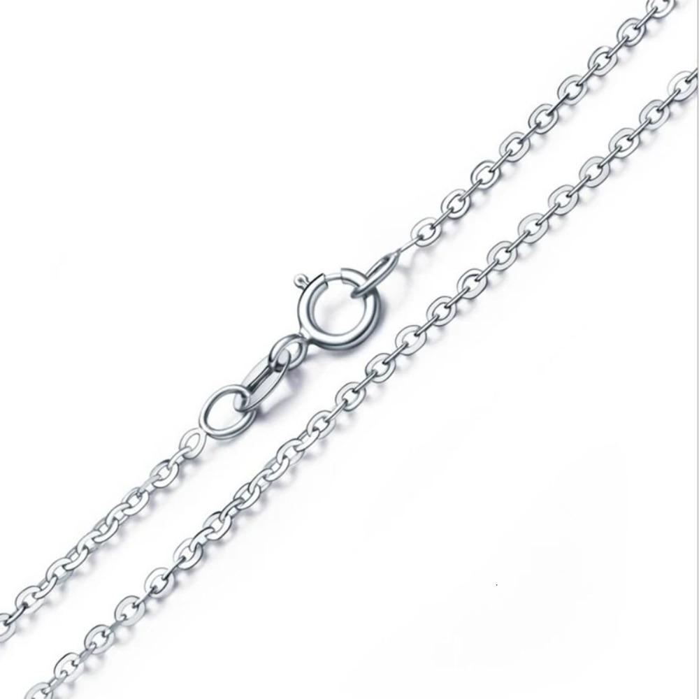 Fine Wedding Jewelry 925 Silver Whale Tail Fish Nautical Charm Mermaid Tail Silver Necklace for Women Choker Neckalces
