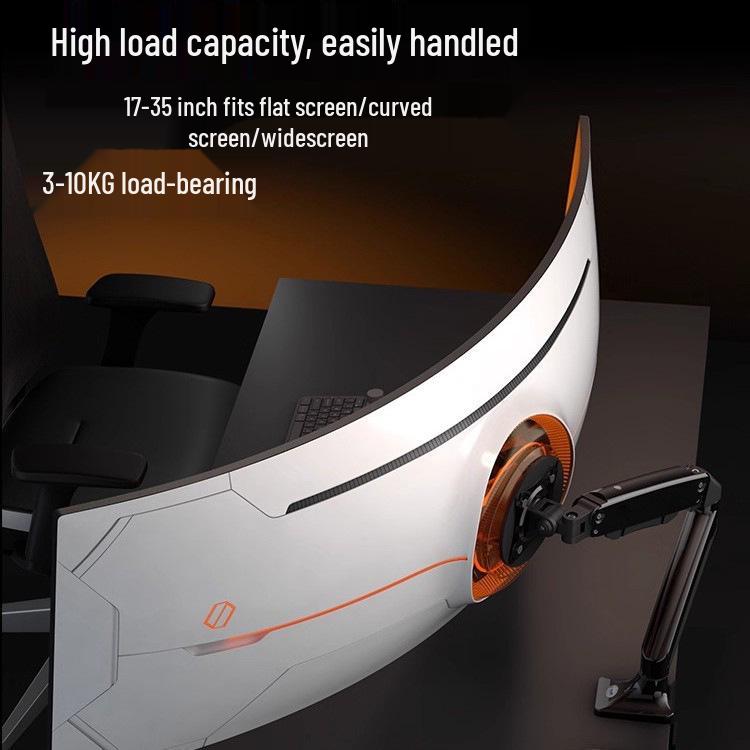 VESA Lifting Monitor Stand: Inverted Cantilever Arm for Desktop Displays