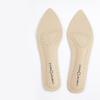 Solette Autoadesive Traspiranti in Pelle di Vacchetta da Donna - Assorbono il Sudore, Antiscivolo, Comfort per Tacchi Alti e Scarpe in Pelle