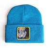 New Anime Cartoon Character Dragon Ball Super Saiyan Knit Hat Beanie Hip Hop Ski Pullover Hat