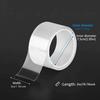Double Sided Adhesive Tape Strong Transparent Nano Double Sided Sticky Tape Waterproof Reusable Wall Stickers Super Strong