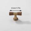 Light Luxury Push-pull Door Handle Comfortable Grip Creative Zinc Alloy Furniture Door Knob Simple French Style Cabinet Handle