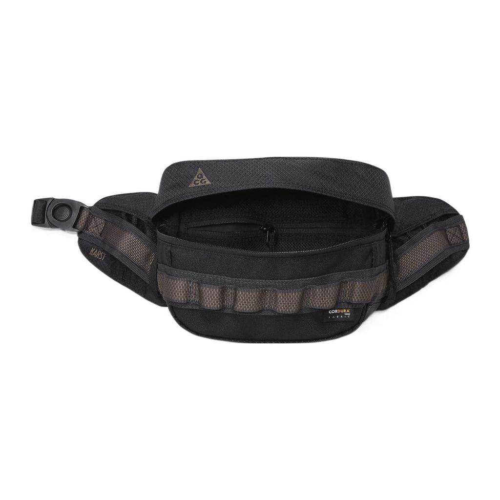 Nike ACG Karst Waistpack Waterproof Cotton Shoulder Bag Crossbody Bag Chest Bag Unisex Bags Black CK7511-013