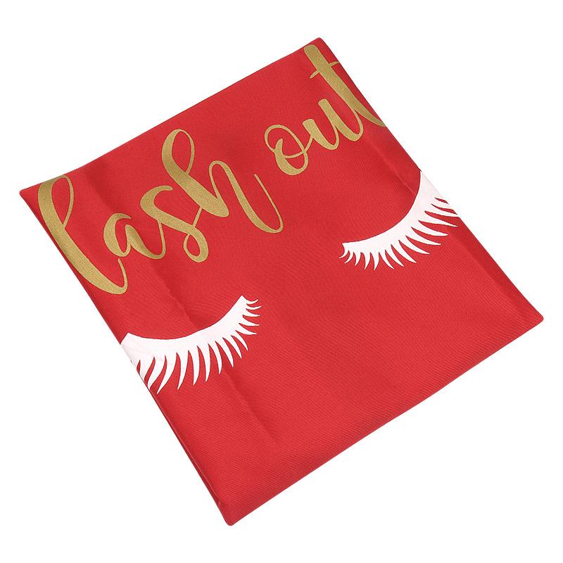 Stain-Resistant Eyelash and Nail Art Apron for Beauty Salons