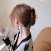 Hair Claw Soft Silicone Anti-slip Teeth Back Head Hair Clip