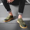 Men's Brogues Shoes Casual Suede Leather Oxford Shoes For Men Flats Shoes