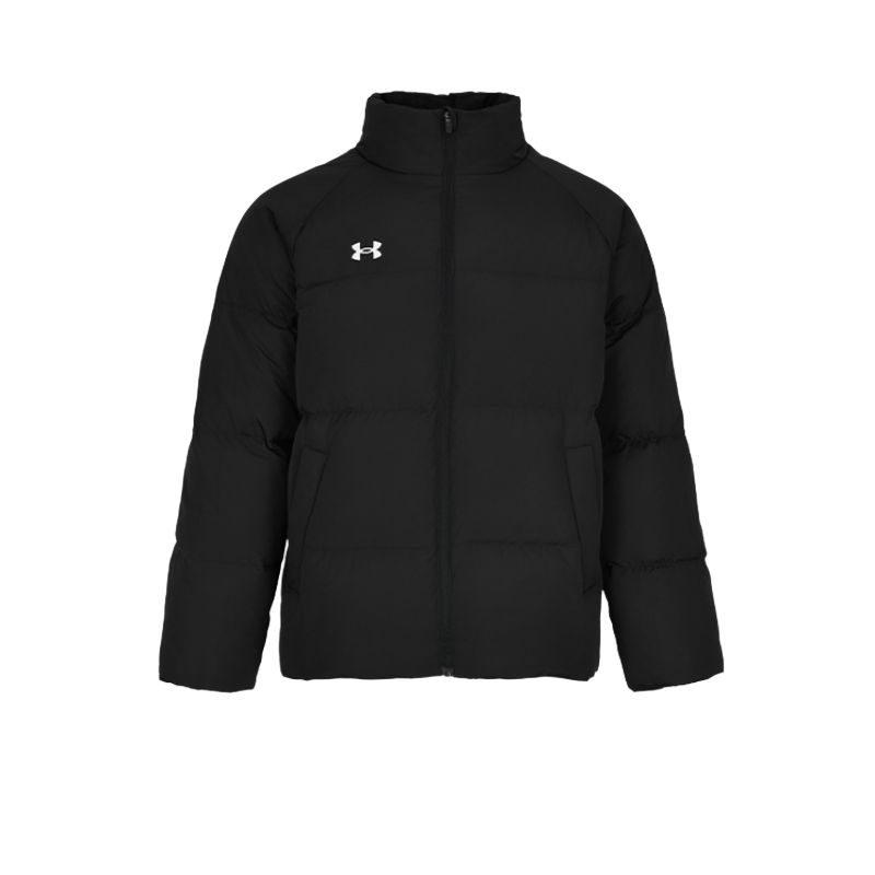Under Armour Down Jackets Men's Black Stand Collar Thickened Down Jacket 25600801-001