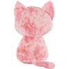 Peluche - nici - glubschis dreamie 45 cm - chats grands yeux paillet - noir et rose