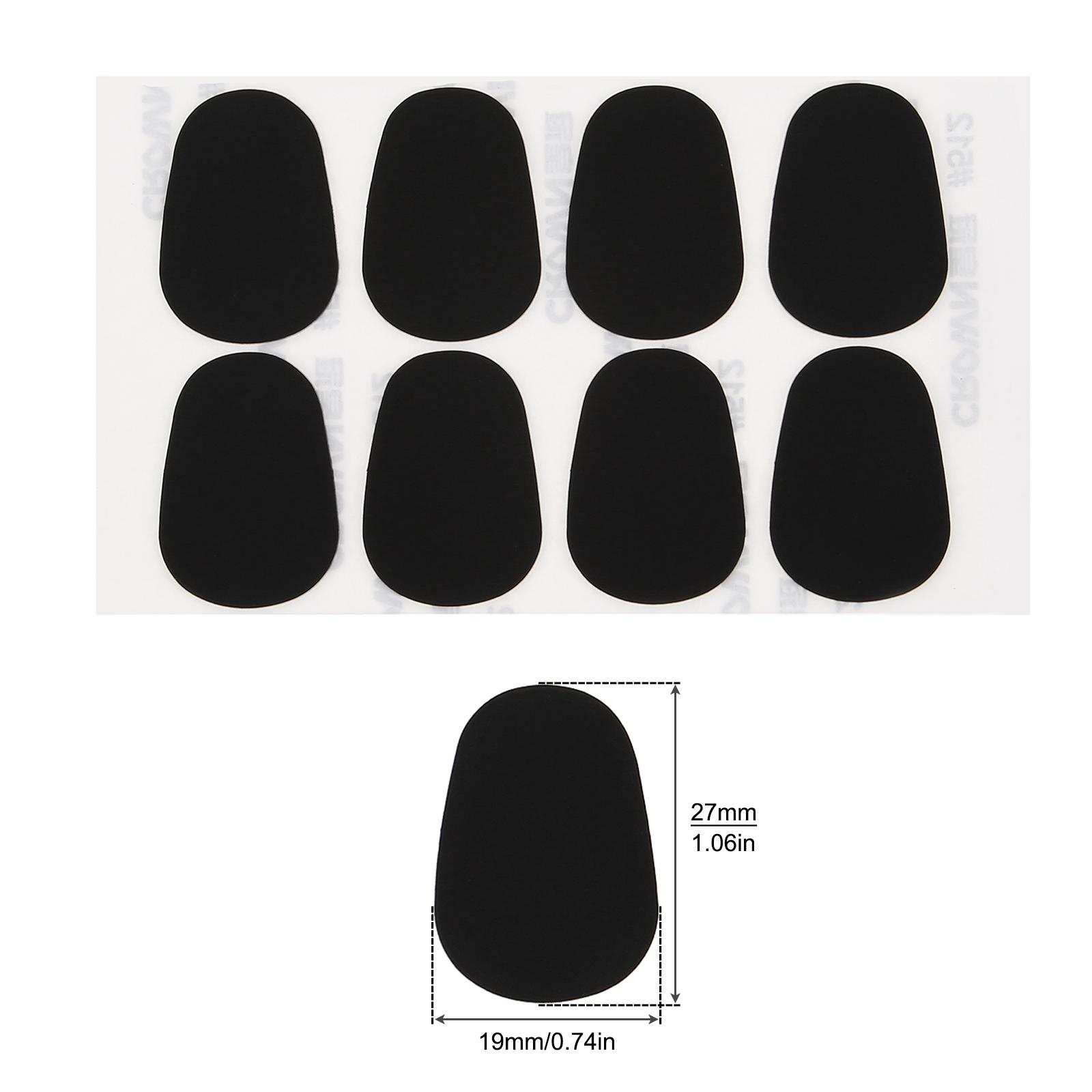 

8 шт. стандартные подушечки для мундштука для альт-тенор-саксофона 0,5/0,8 мм 0.8mm