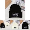 Pure Color Knit Cap With No Brim For Cold Weather Casual Wear