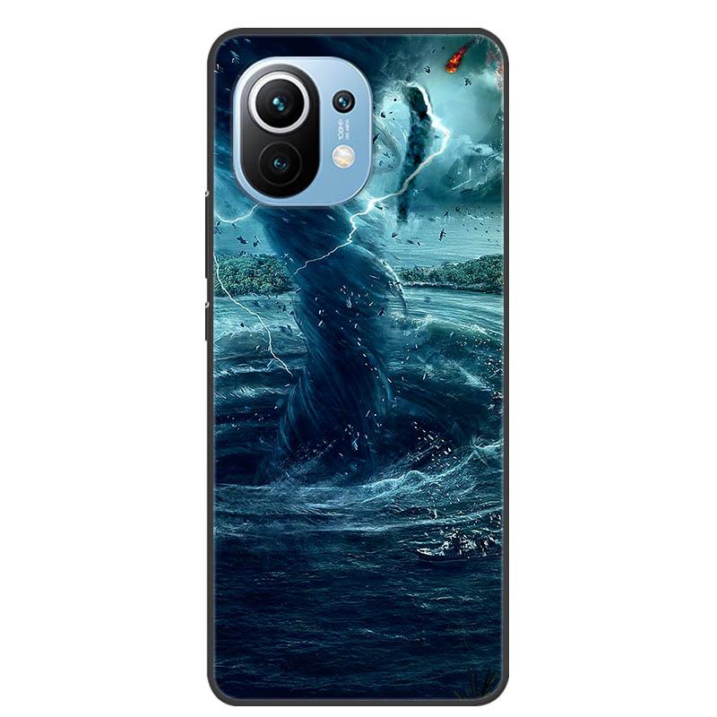 For Xiaomi 11 Lite 5G NE Case Protective Silicone TPU Phone Cases for Xiaomi Mi 11 Lite 5G Shockproof Covers 11Lite Soft Fundas