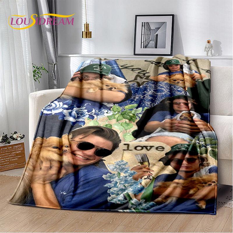 

Джо Кірі Стів Геррінгтон М яка Плюшева Ковдра, Фланелева Ковдра Плед для Вітальні Спальні Ліжка Дивана Покривало для Пікніка Діти 50x60in