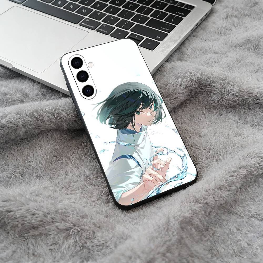 Hot-S-A-Spirited Away Phone Case For Samsung Galaxy A73,A71 A72,A70,A53,A52,A51,Soft Silicone Black Cover