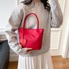 Solid Color Nylon Tote Bag Korean Style Oxford Cloth Shoulder Bag Fashion Underarm Bag  Travel