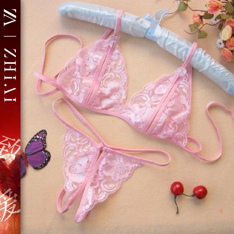 Sex lingerie pure lust sexy three-point crotch free bikini passion tease swimsuit flirting seduction uniform