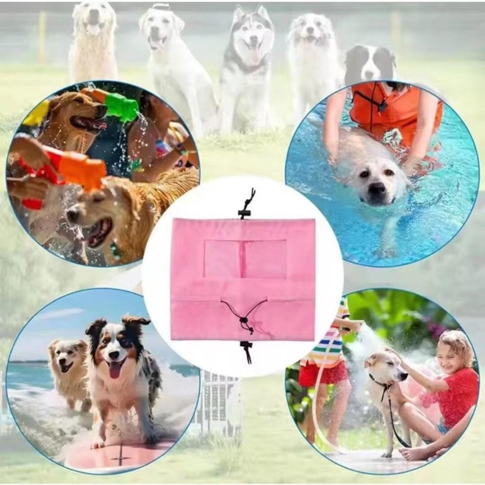 Adjustable Buckle Pet Ear Water-proof Head Cover Pet Waterproof Head Cover Prevent Water Into Ears