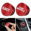 Cigar Lighter Plug Aluminum Alloy Auto Interior Red