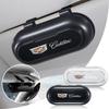 Car Glasses Case Holder Sun Visor Sunglasses Box Hanger Glasses Clip For CT5 CT6 CTS Seville ATS CT4 XTS Celestiq Ciel Escala SRX XT4 XT5 XT6