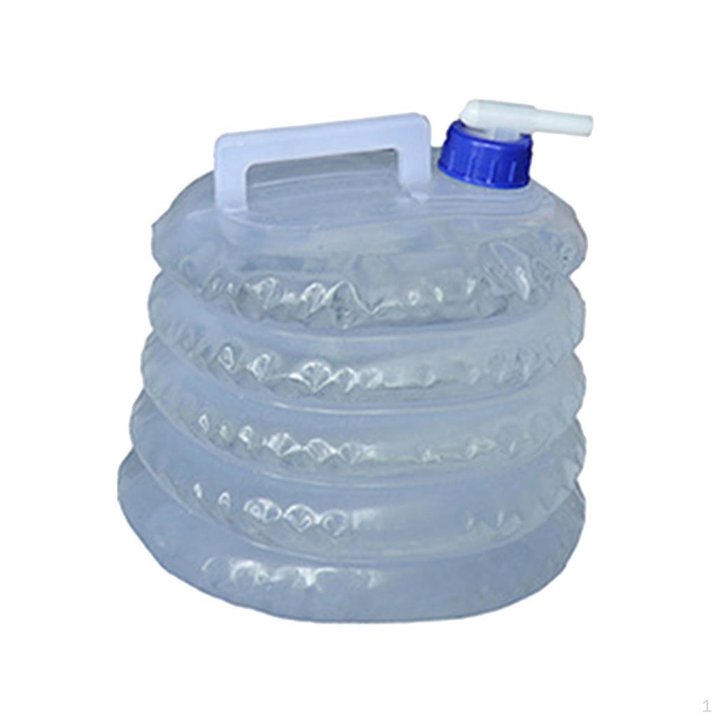 Collapsible Water Container Bag, Storage Carrier, Portable Camping Drinking Jug,