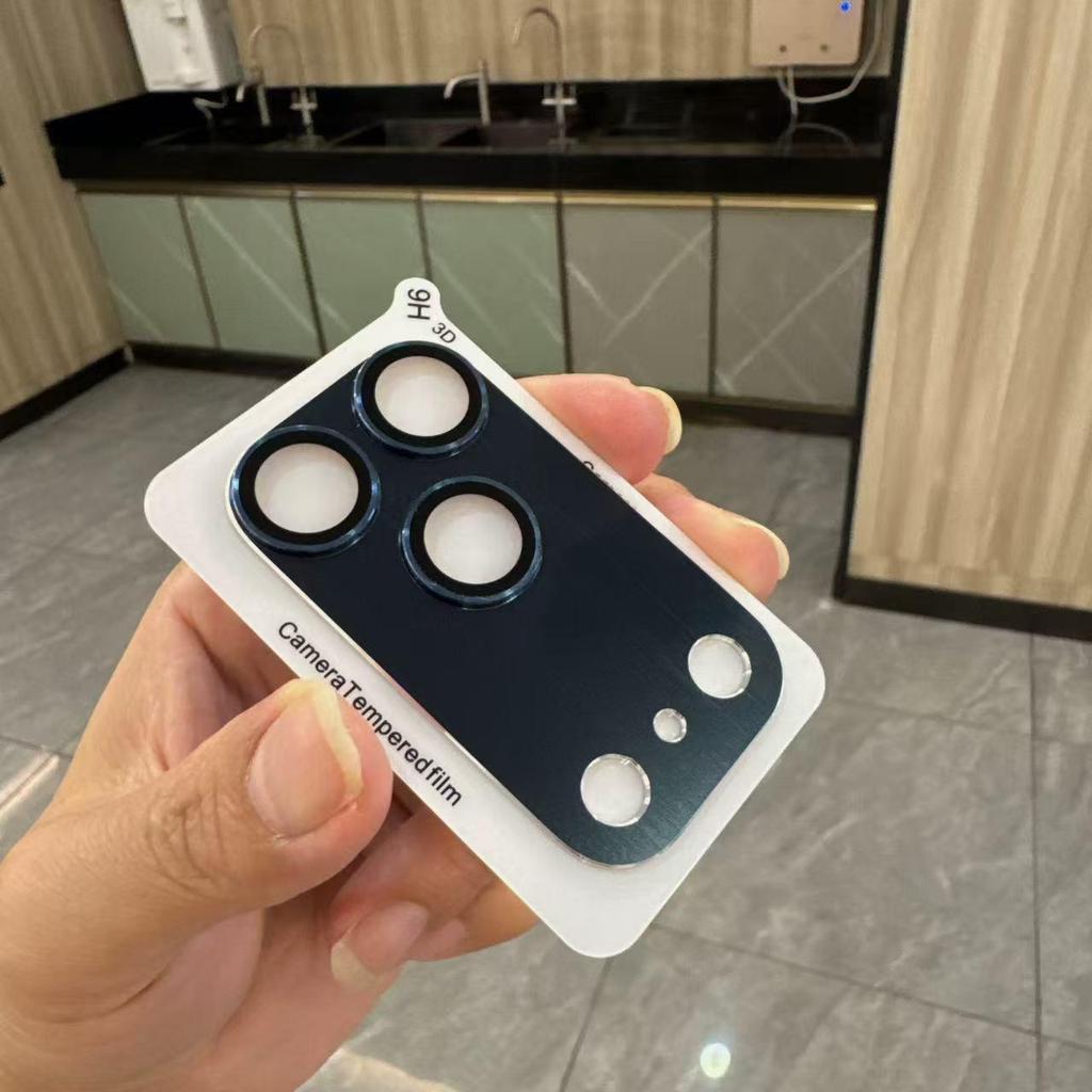 Full Cover Metal Camera Protection Glass For IPhone 17 Pro Max Lens Cover Glass For IPhone 17 pro Lens Metal Ring Film