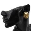 CHANEL COCO Mark Earring vintage Plated Gold 16.0g Women Used