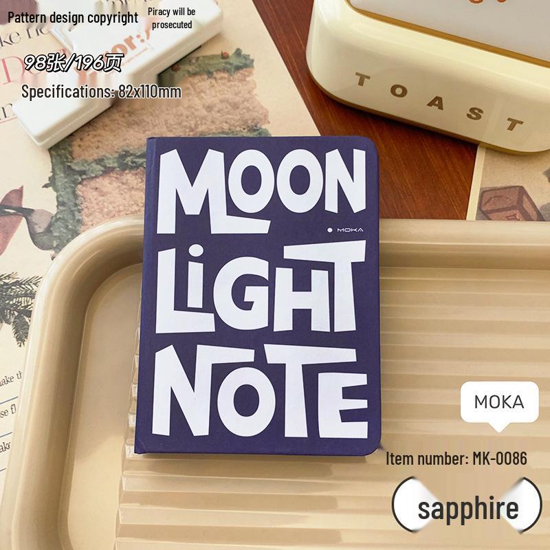 

A7 Portable Retro Mini Hardcover Pocket Notebook - Lined Vocabulary Book