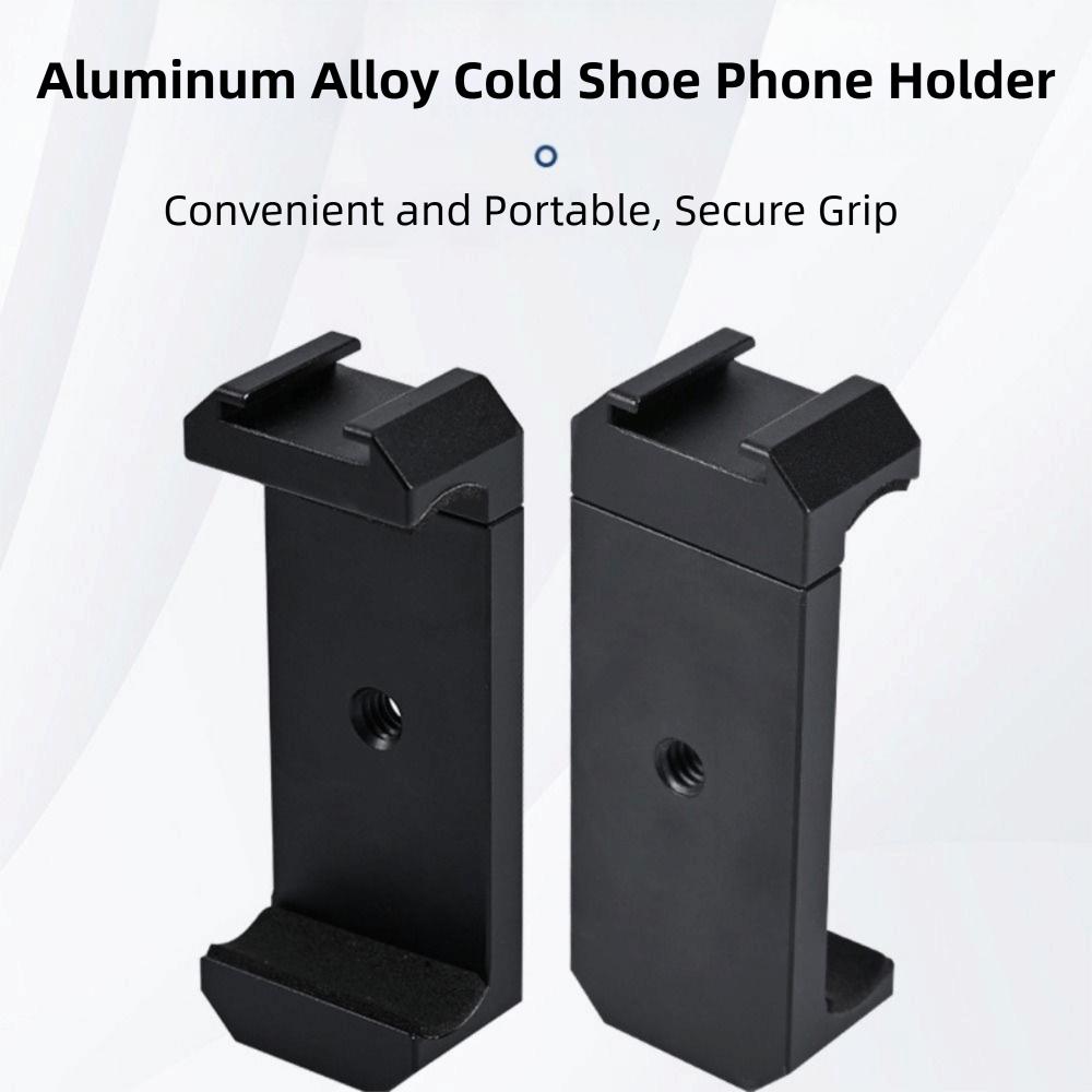 Universal Smartphone Holder 1/4'' Screw Hole Phone Clip Phone Tripod Mount Camera Mounting