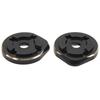 2Pcs Outer Portal Covers Black Antiwear Rustproof High Accuracy Portal Covers Weights for SCX10 III Capra 1 10 Crawler