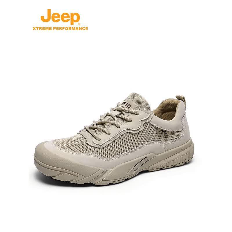 JEEP Men s Breathable Mesh Hiking Casual Shoes P610912019 43 песочный